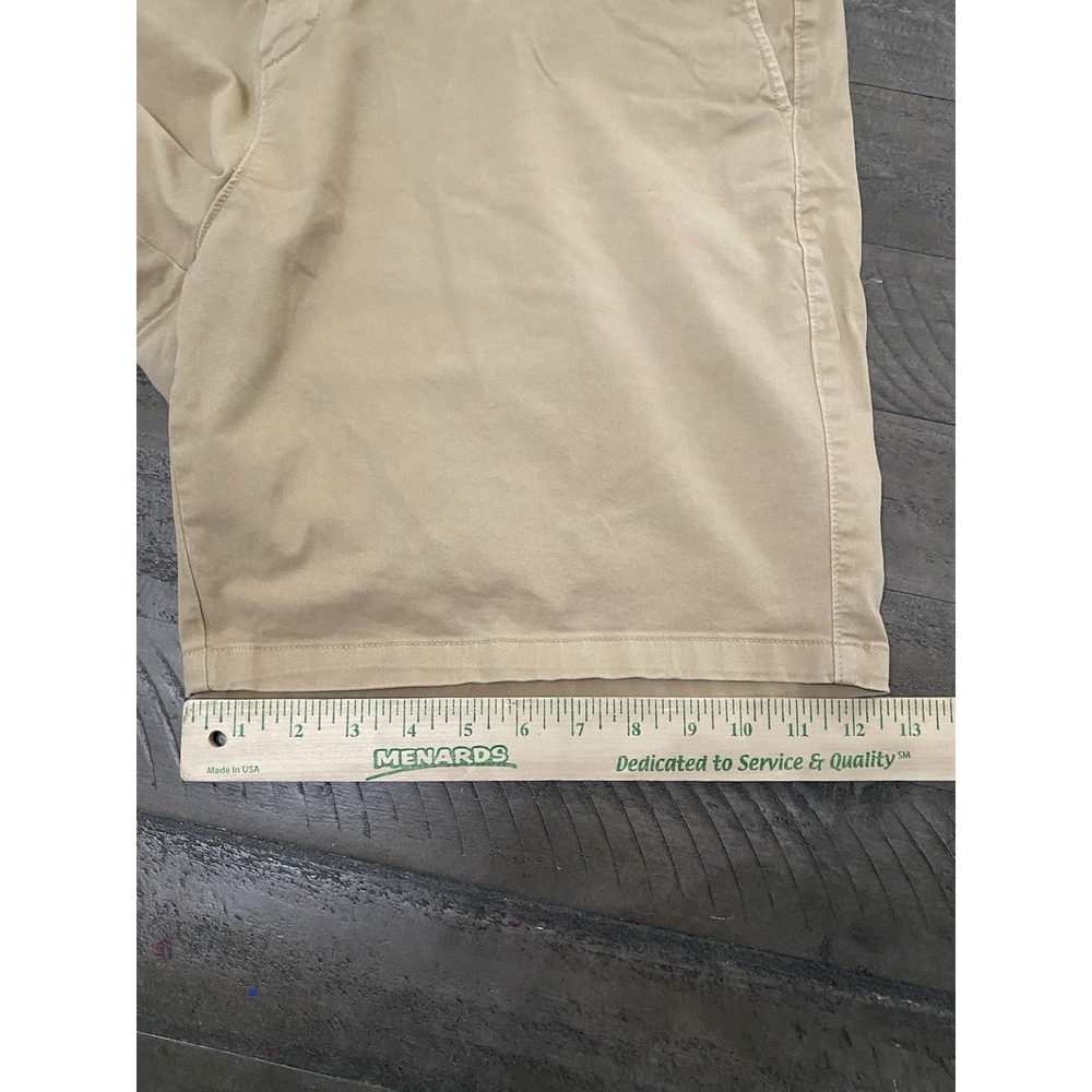 Johnnie-O Men's Chino Shorts Golf Beach Cotton Spandex Khaki Sz 40 - Picture 5 of 9